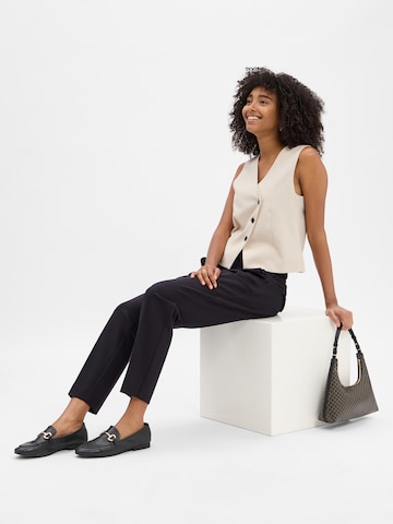 Regular Pantalon à pince Cambio en bleu