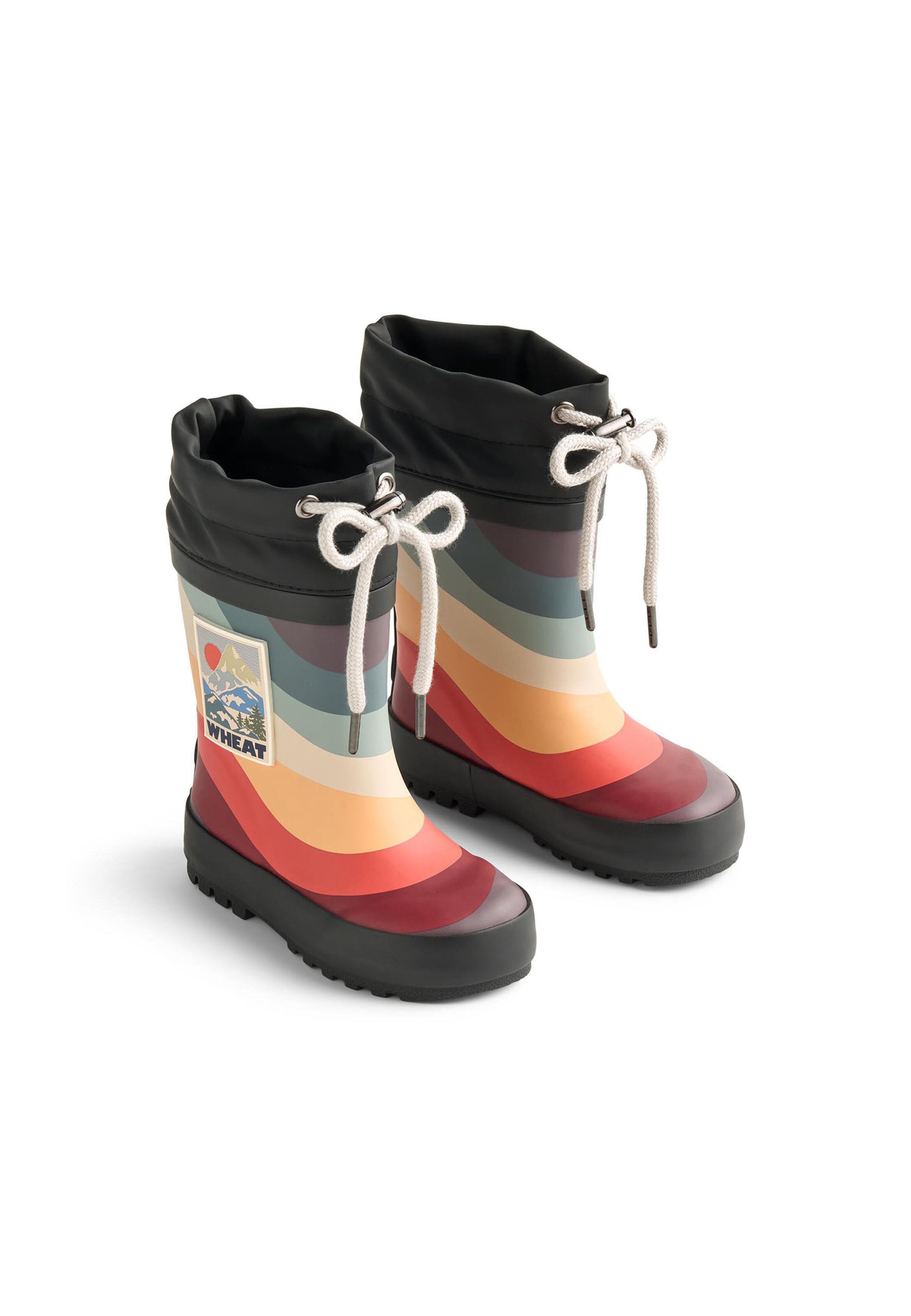 WHEAT Regenlaarzen 'Thermo Print' in Gemengde kleuren