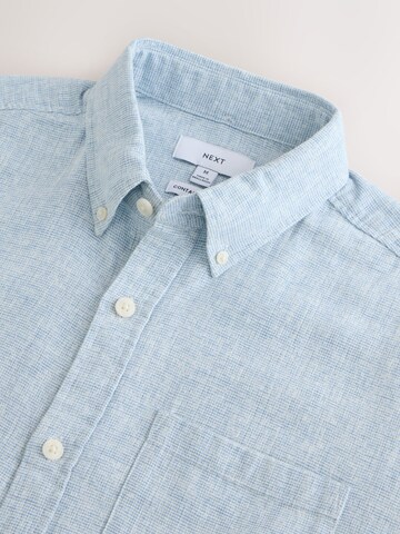 Next - Ajuste regular Camisa en azul