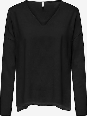 ONLY Sweter 'ONLAMALIO' w kolorze czarny: przód