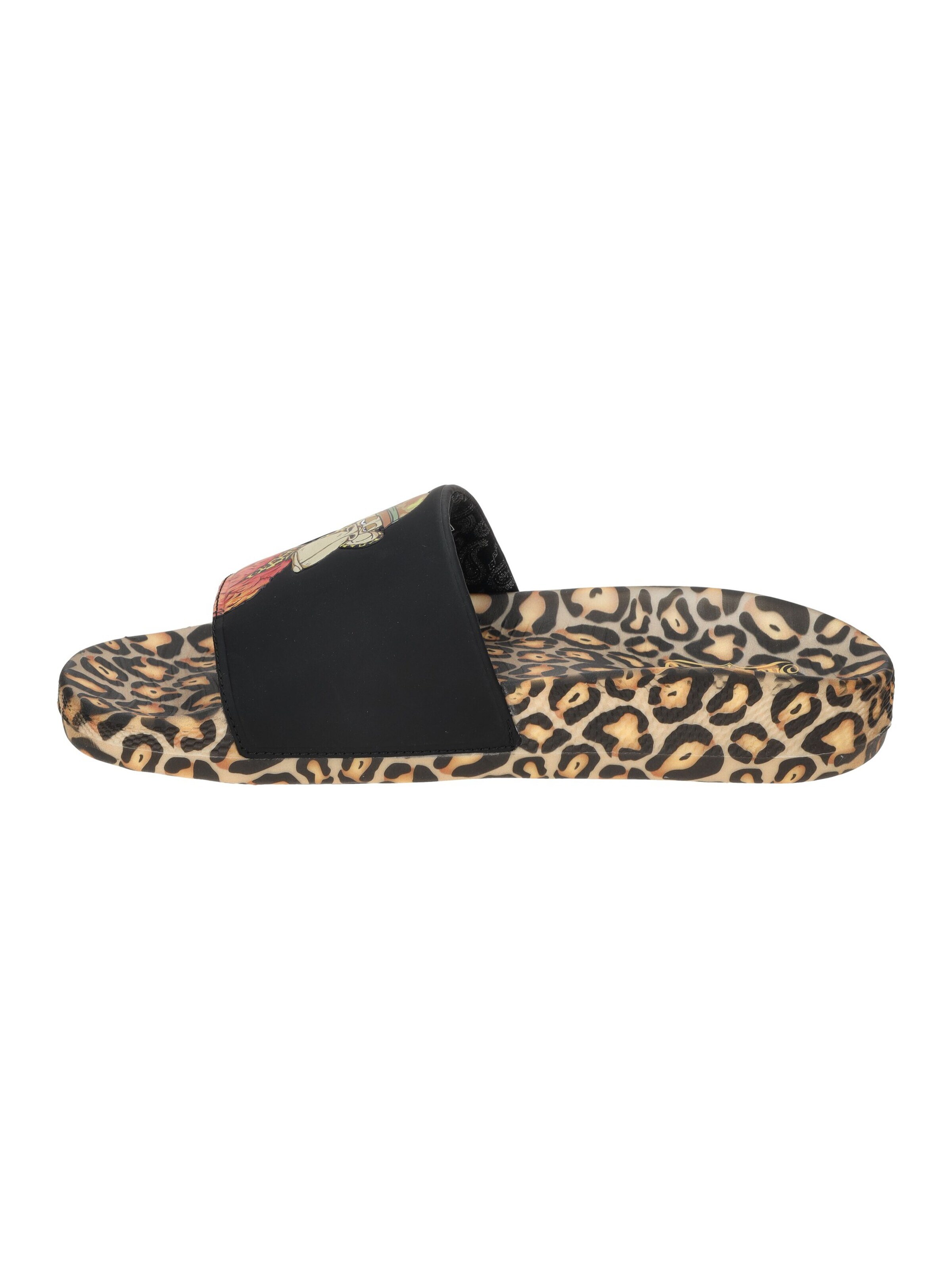 SKECHERS Mules 'Skechers X Hyper Pantolette schwarz Leo SNOOP DOGG 251015' in Black