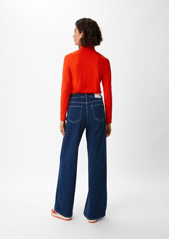 comma casual identity Wide Leg Jeans in Blau: Rückseite