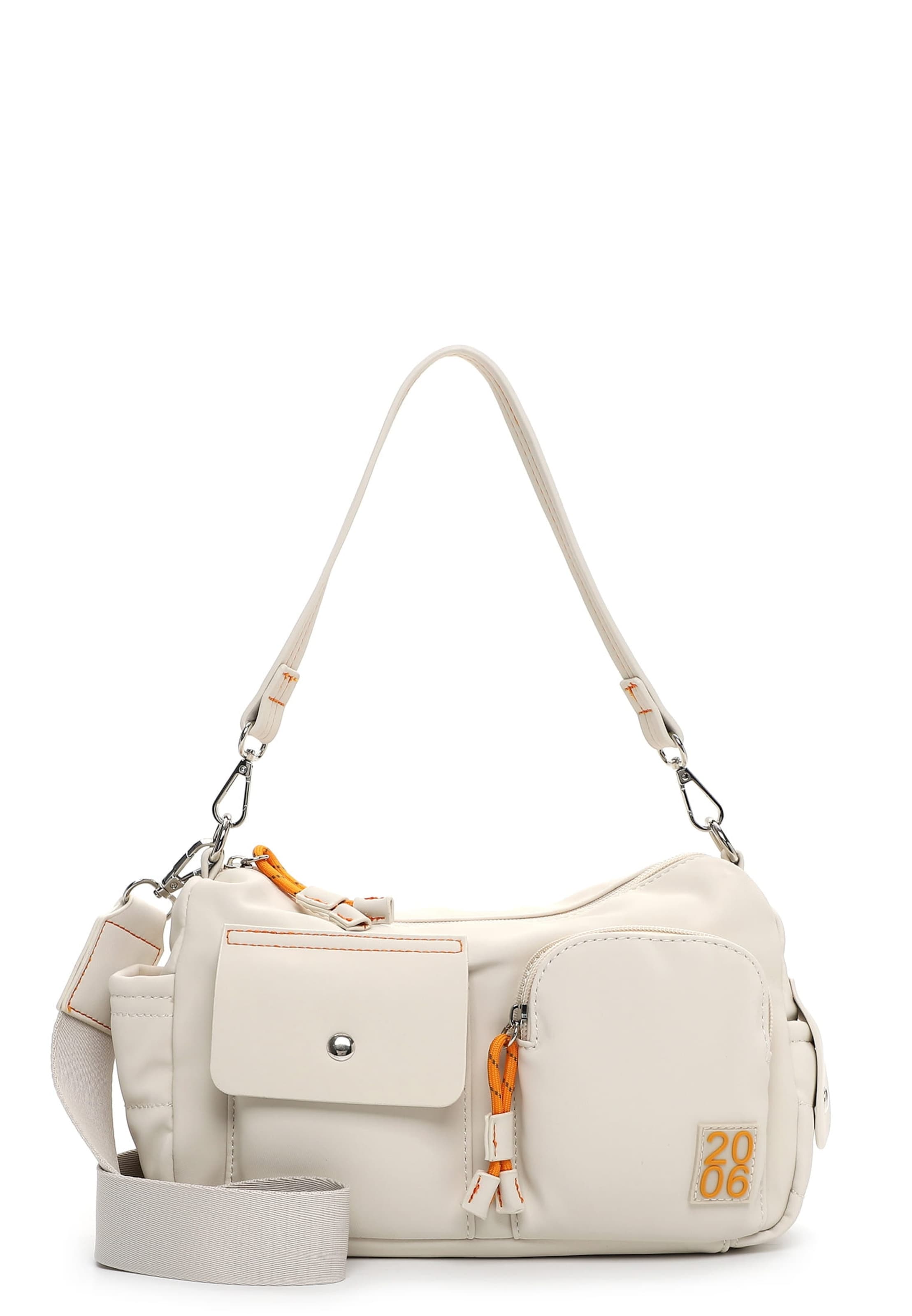 Sac à bandoulière 'Joeline' Emily & Noah en beige : devant