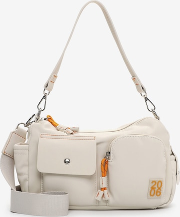 Sac à bandoulière 'Joeline' Emily & Noah en beige : devant