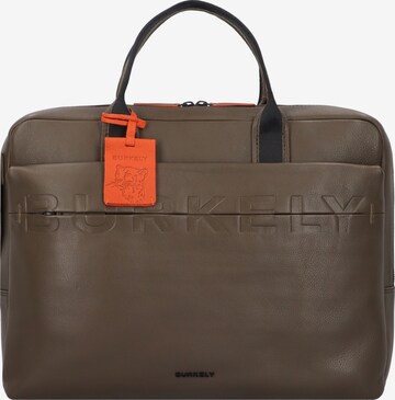 Burkely Document Bag 'Madox' in Brown: front