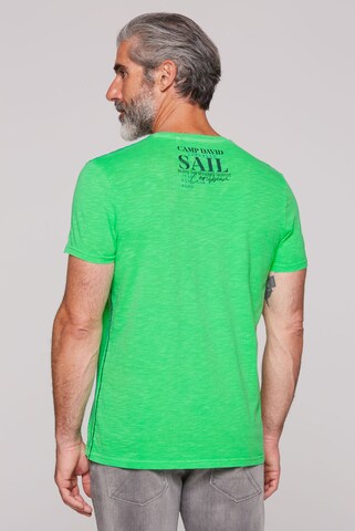 T-Shirt CAMP DAVID en vert