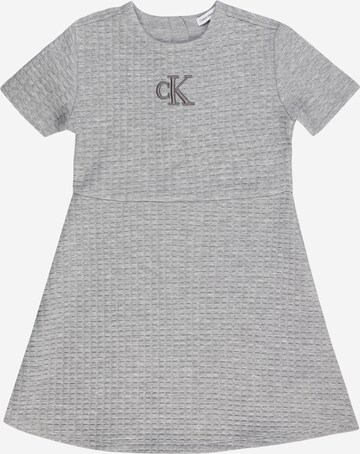 Calvin Klein Jeans Obleka | siva barva: sprednja stran
