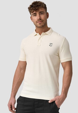 INDICODE JEANS Shirt ' Wadim ' in Beige: front