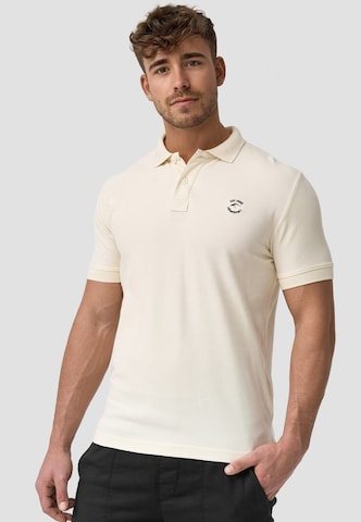 T-Shirt ' Wadim ' INDICODE JEANS en beige : devant