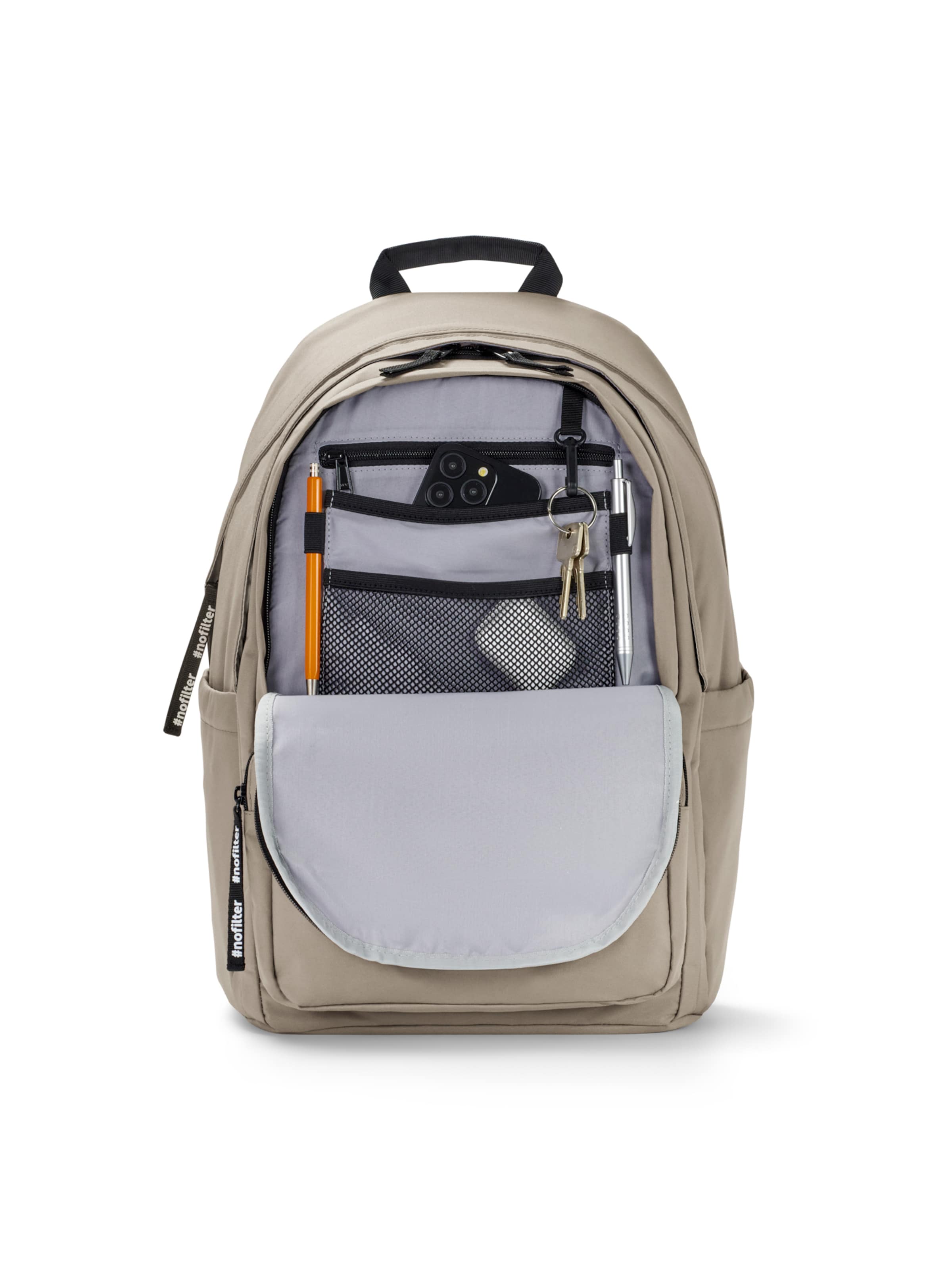 Sac à dos 'No 3 Advanced' LARKSON en gris : devant