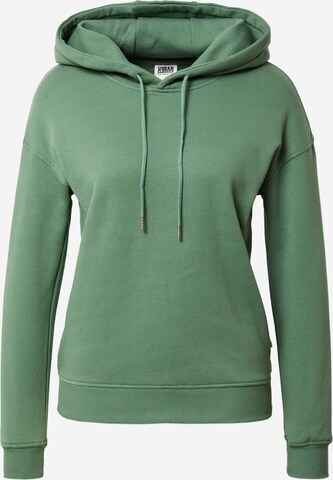 Urban Classics Sweatshirt in Green: front