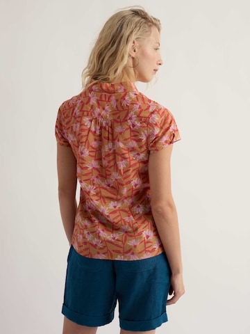 Seasalt Cornwall Blouse 'Rushmaker' in Geel