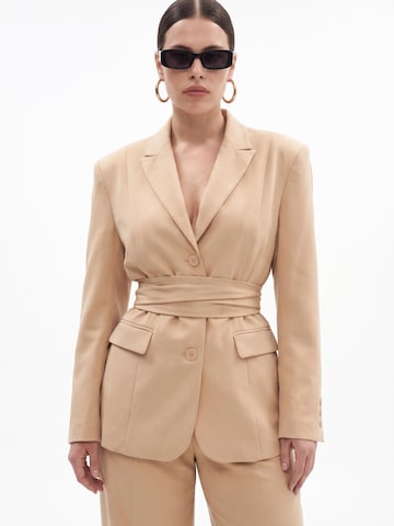 Faza Atelier Blazer 'Desert Rose' in Beige: front