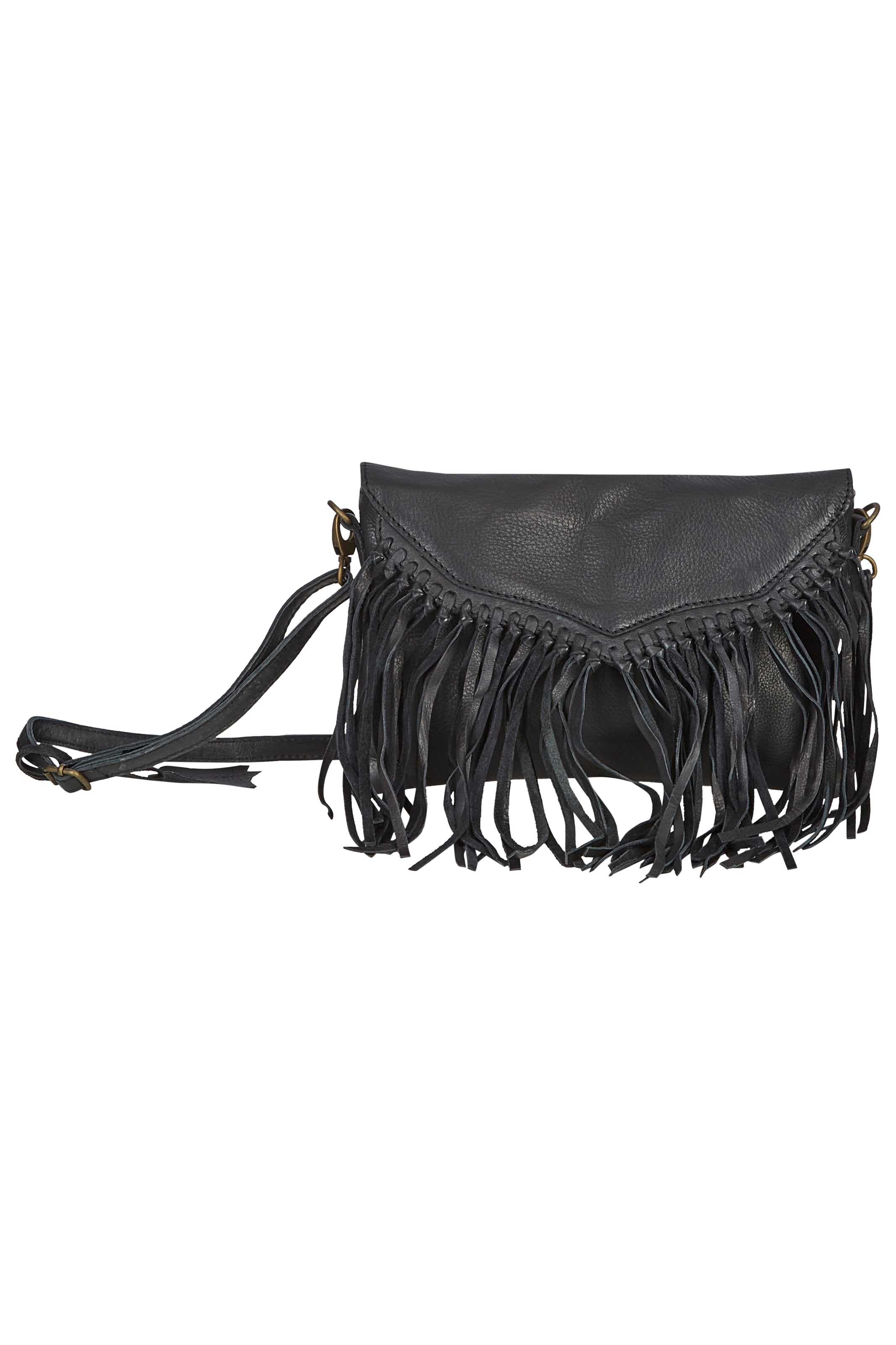 Curuba Crossbody bag 'Nicole' in Black: front