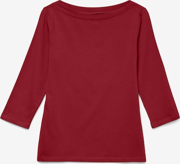 VERO MODA Shirt 'Panda' in Red: front