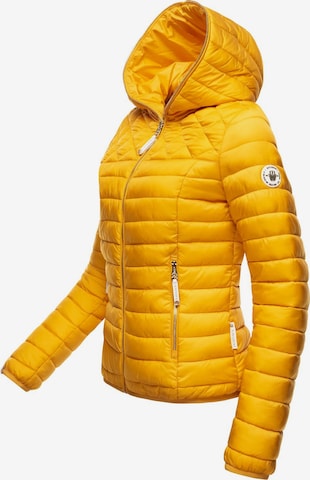 NAVAHOO Between-Season Jacket 'Ich Bin Hübsch' in Yellow