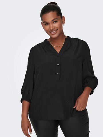 ONLY Carmakoma Bluse i sort