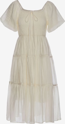 Robe d’été IZIA en beige : devant
