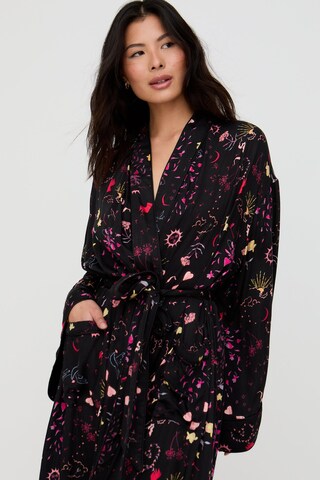 lily and lionel Bathrobe long 'Corina' in Black