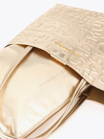 Lola Casademunt Torba shopper w kolorze złoty: góra