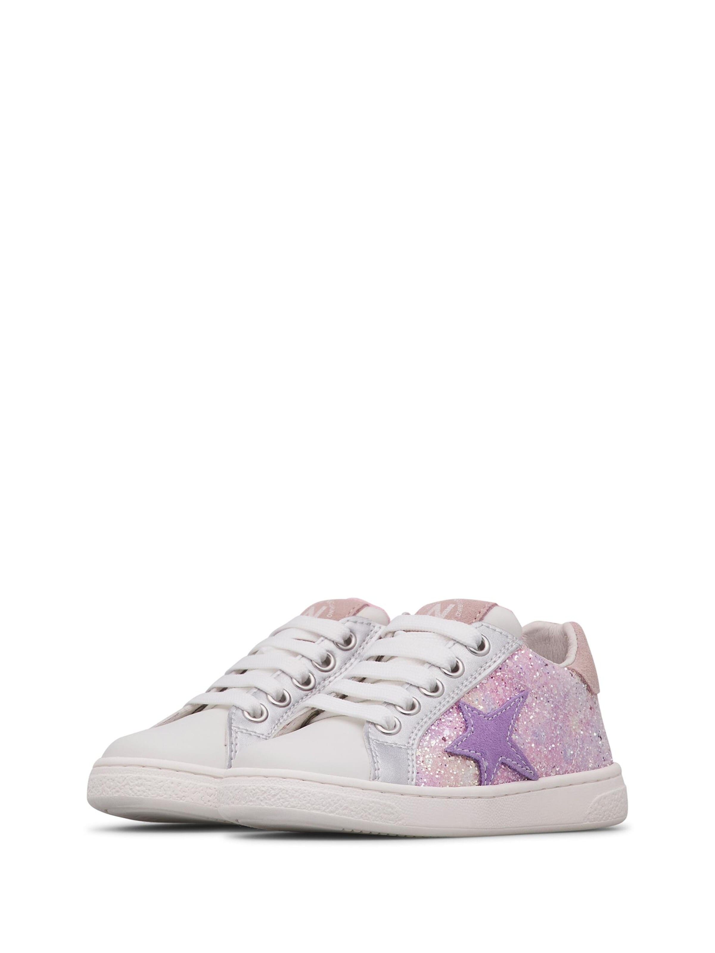 NATURINO Sneakers 'PINN ZIP.' in Zilver