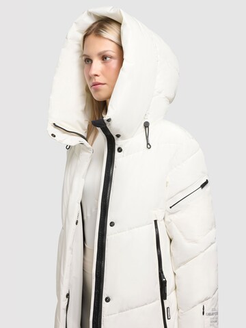 khujo Zimný kabát 'Pulset Matt' - Biela
