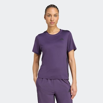 ADIDAS PERFORMANCE Funktionsshirt in Lila: Vorderseite