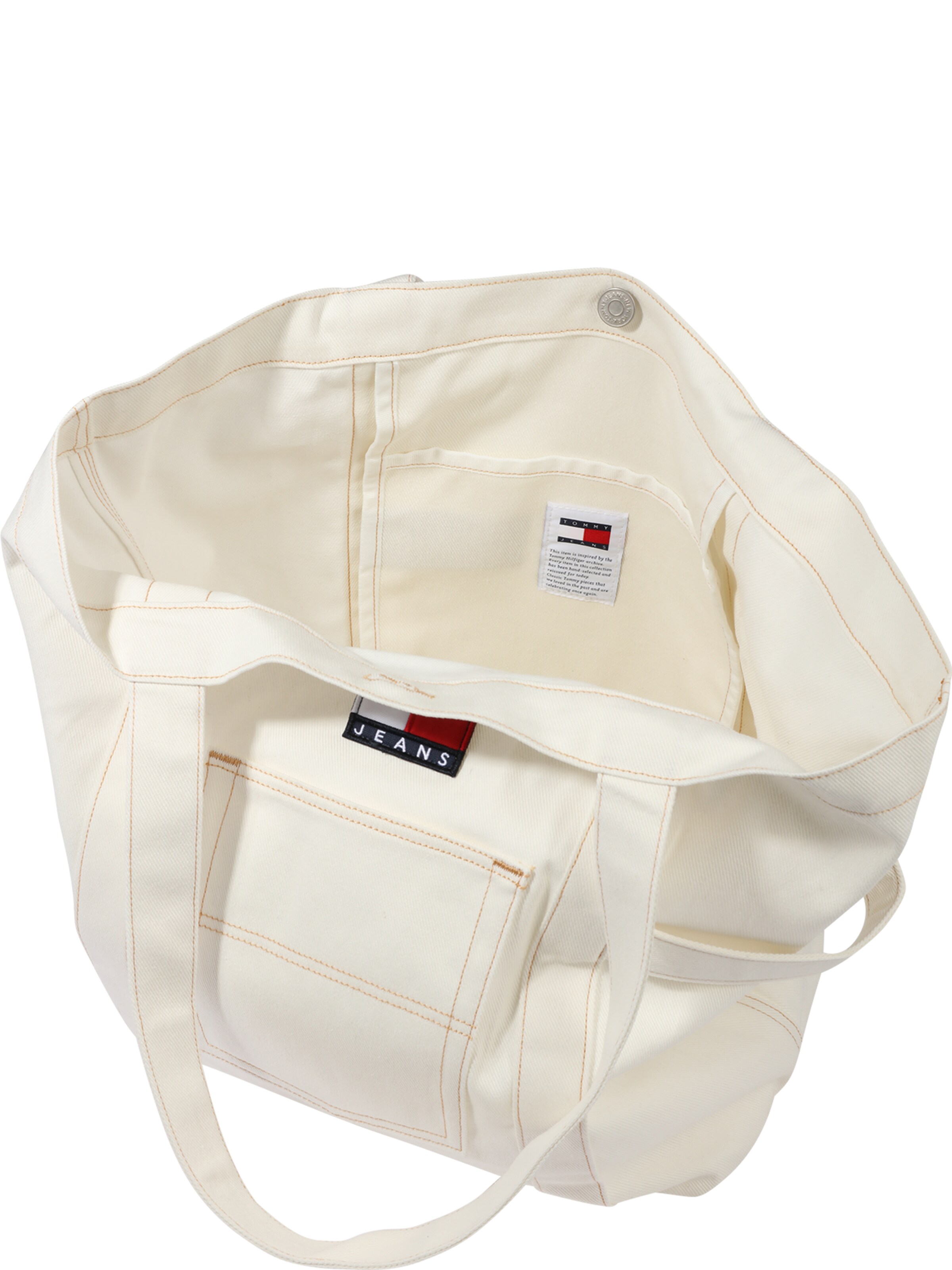 Tommy Jeans Nákupní taška – béžová