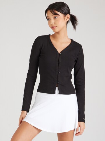 Cardigans de sport Aim'n en noir : devant
