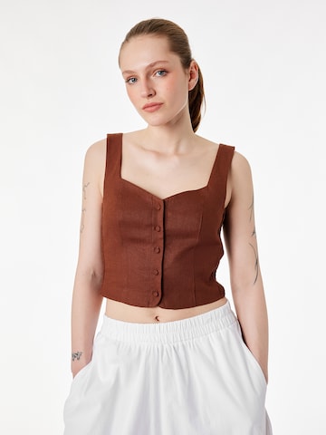 Koton Blouse in Brown: front
