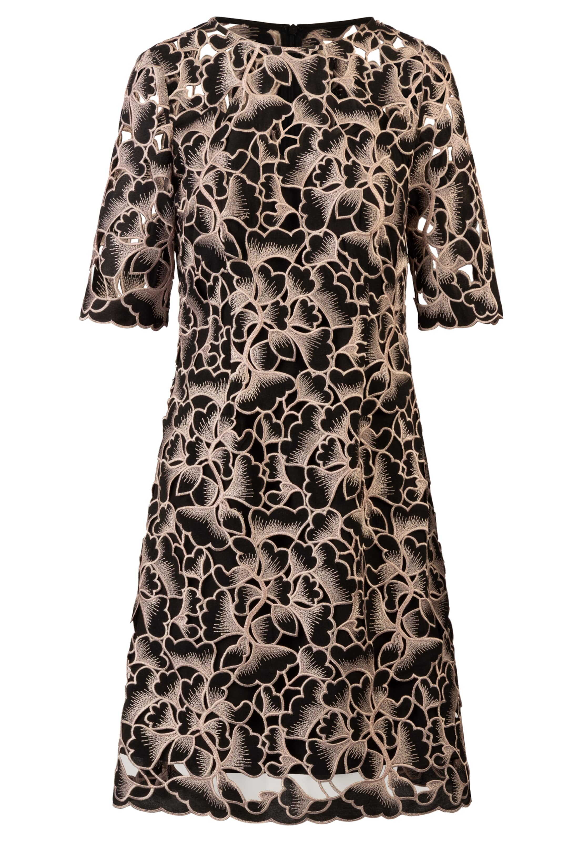 KraimodKoktel haljina - crna boja: prednji dio