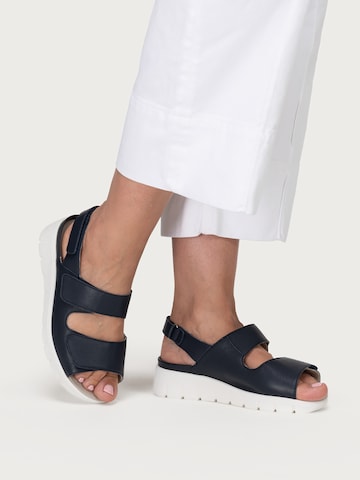 VITAFORM Sandale in Blau
