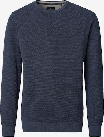 CASAMODA Trui 'Basic' in Blauw: voorkant