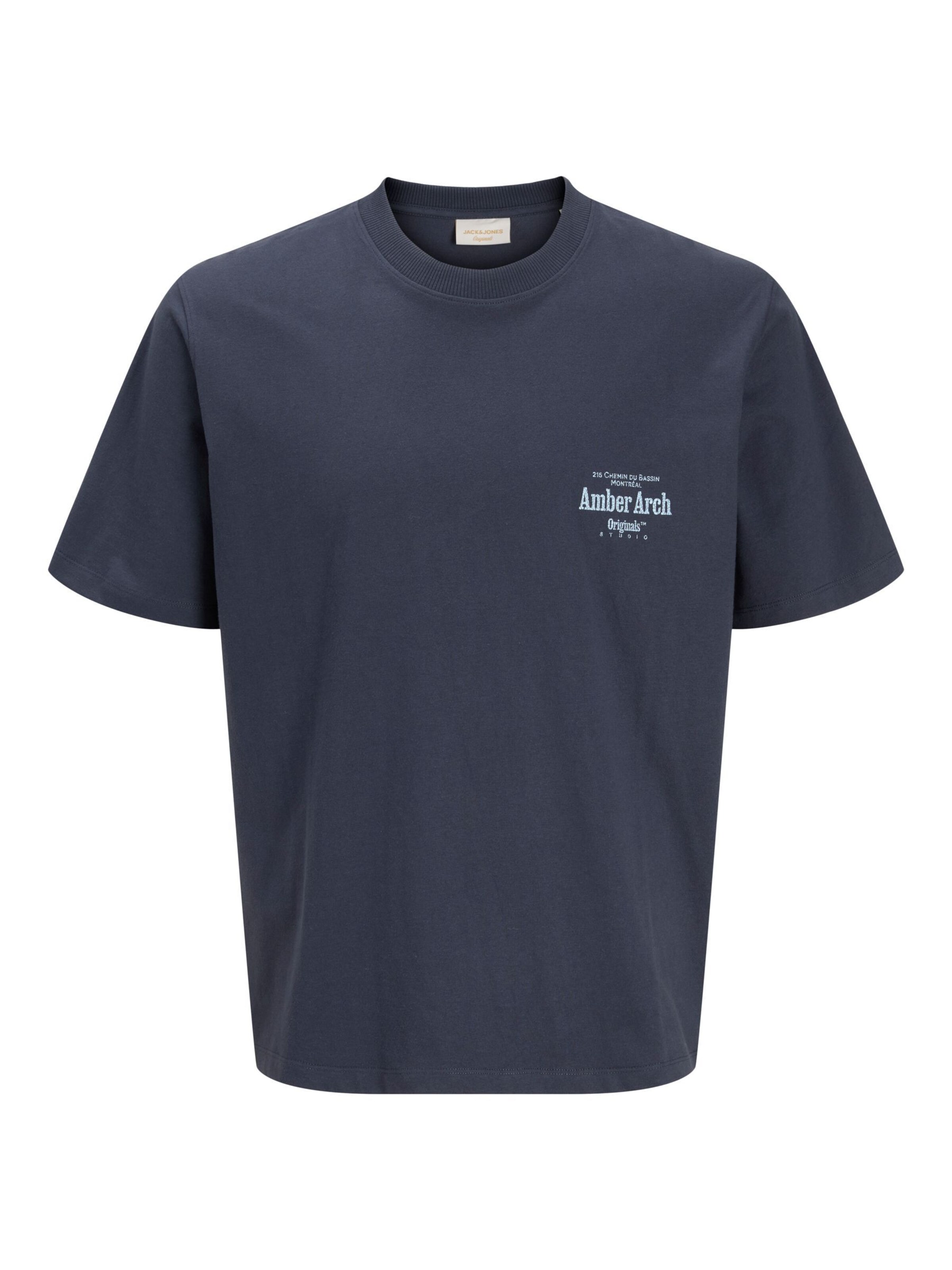 JACK & JONES Shirt in Grey: front