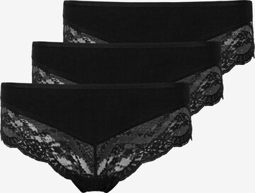 SNOCKS Panty 'Spitze' in Schwarz: predná strana