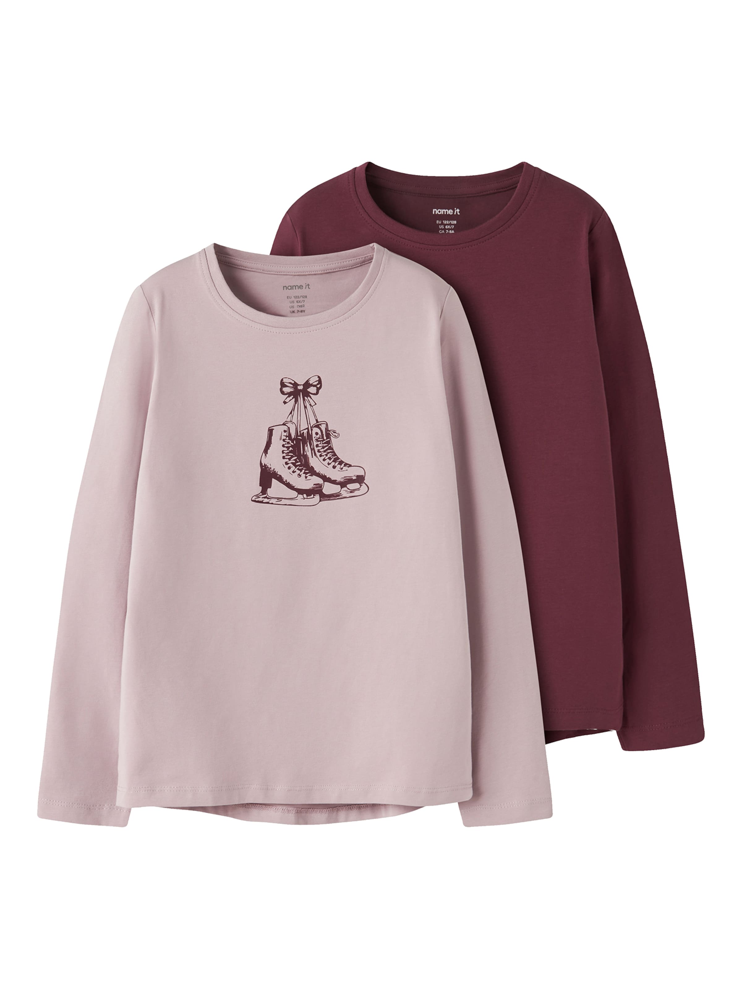 NAME IT Μπλουζάκι 'NKFVIX' σε λιλά: μπροστά