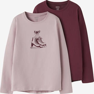 NAME IT Футболка 'NKFVIX' в Лиловый: спереди