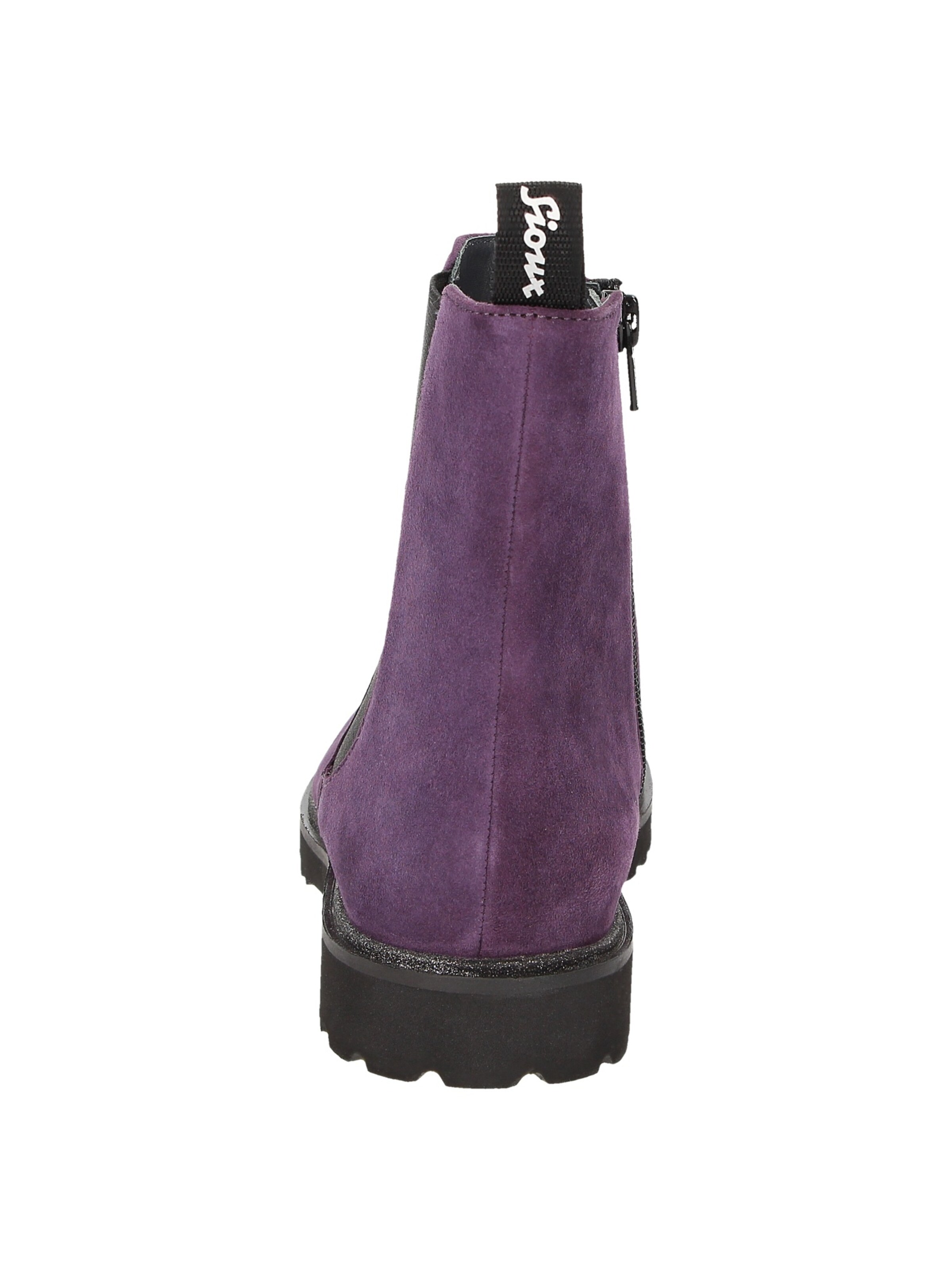 SIOUX Chelsea boots 'Meredith' in Purple