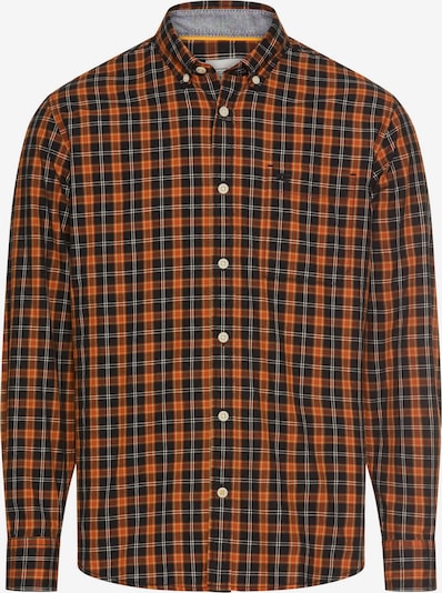 Marškiniai iš CAMEL ACTIVE, spalva – ruda (konjako) / juoda / balta, Prekių apžvalga