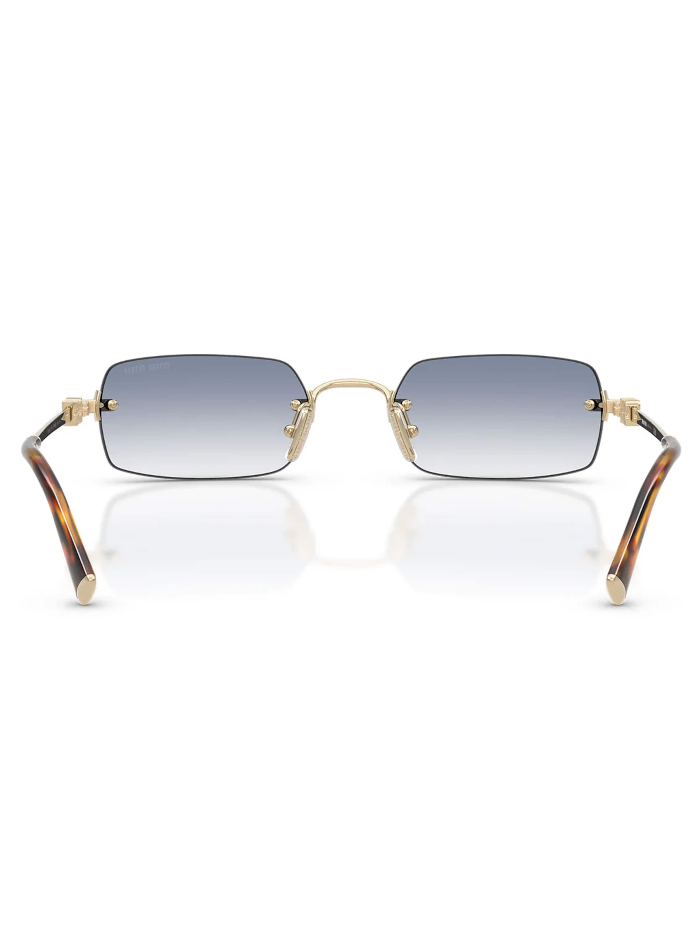 Miu Miu Sunglasses in Gold