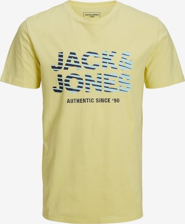 JACK & JONES Tričko 'Booster' – žlutá: přední strana