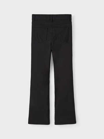 NAME IT - Bootcut Calças de ganga 'Polly' em preto