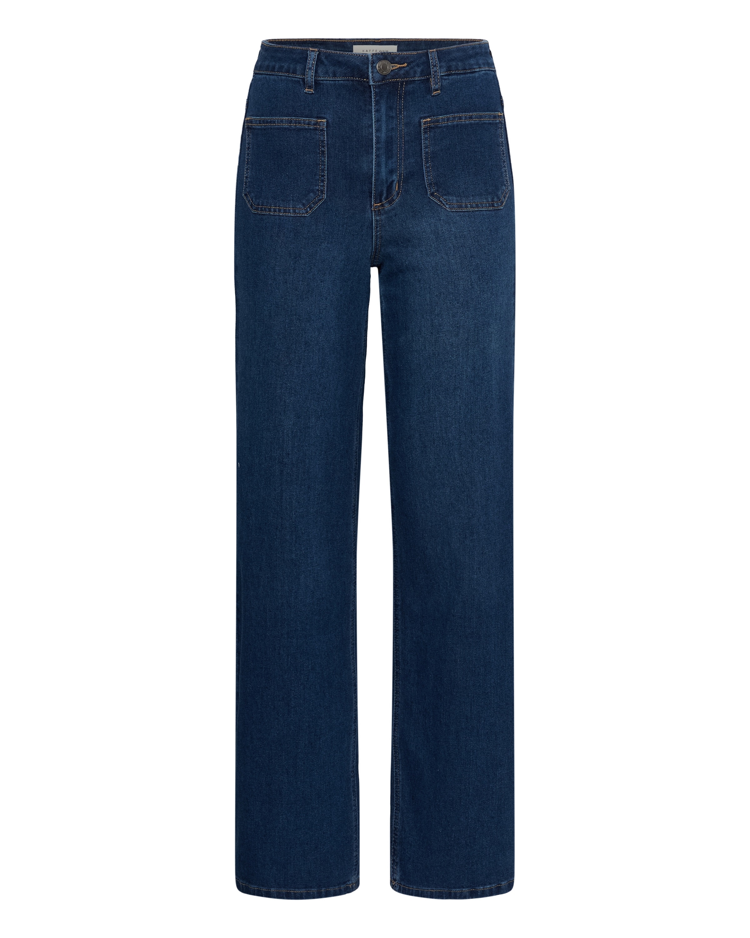 Kaffe Regular Jeans in Blauw: voorkant