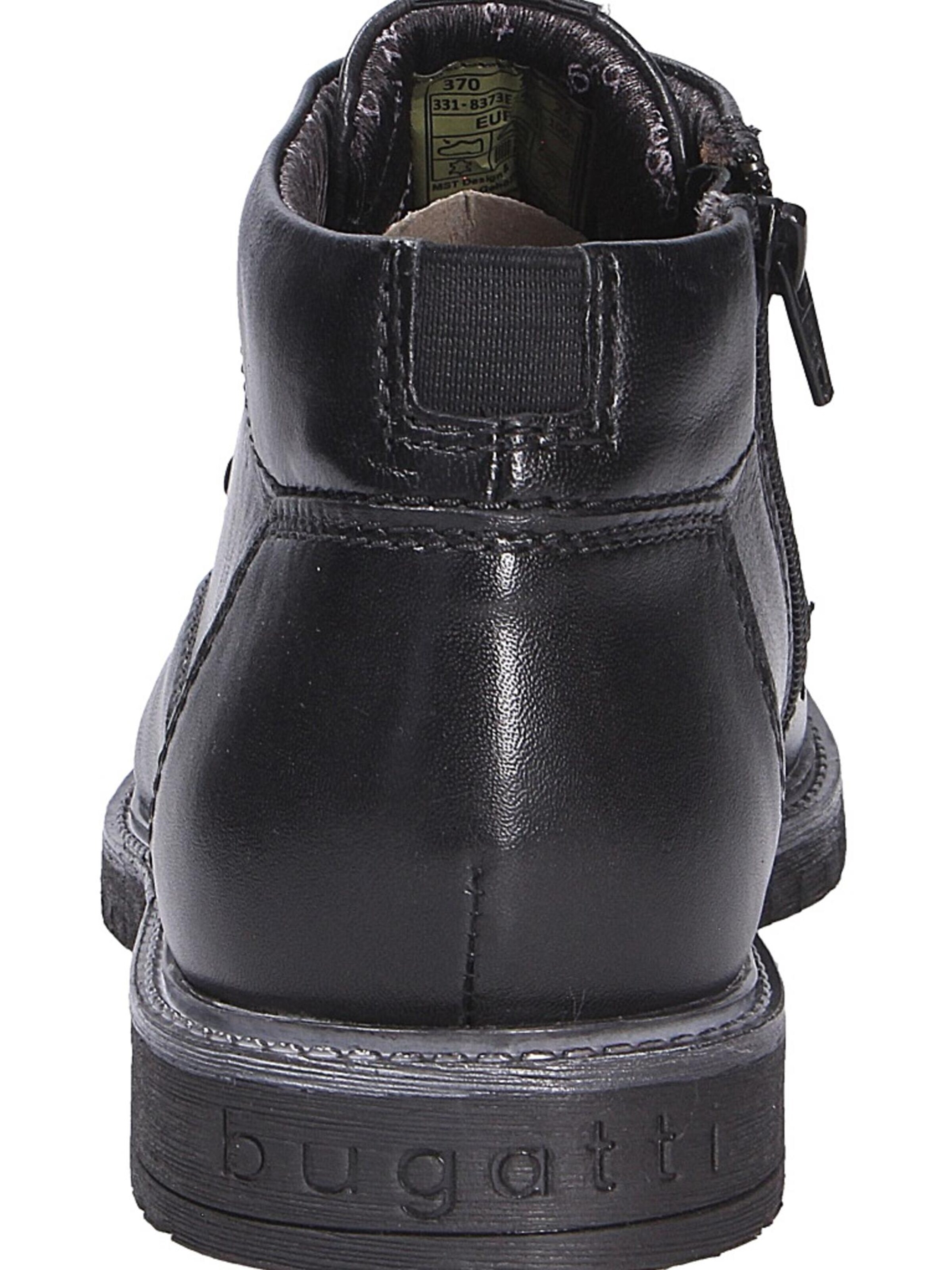 bugatti Lace-Up Boots in Black