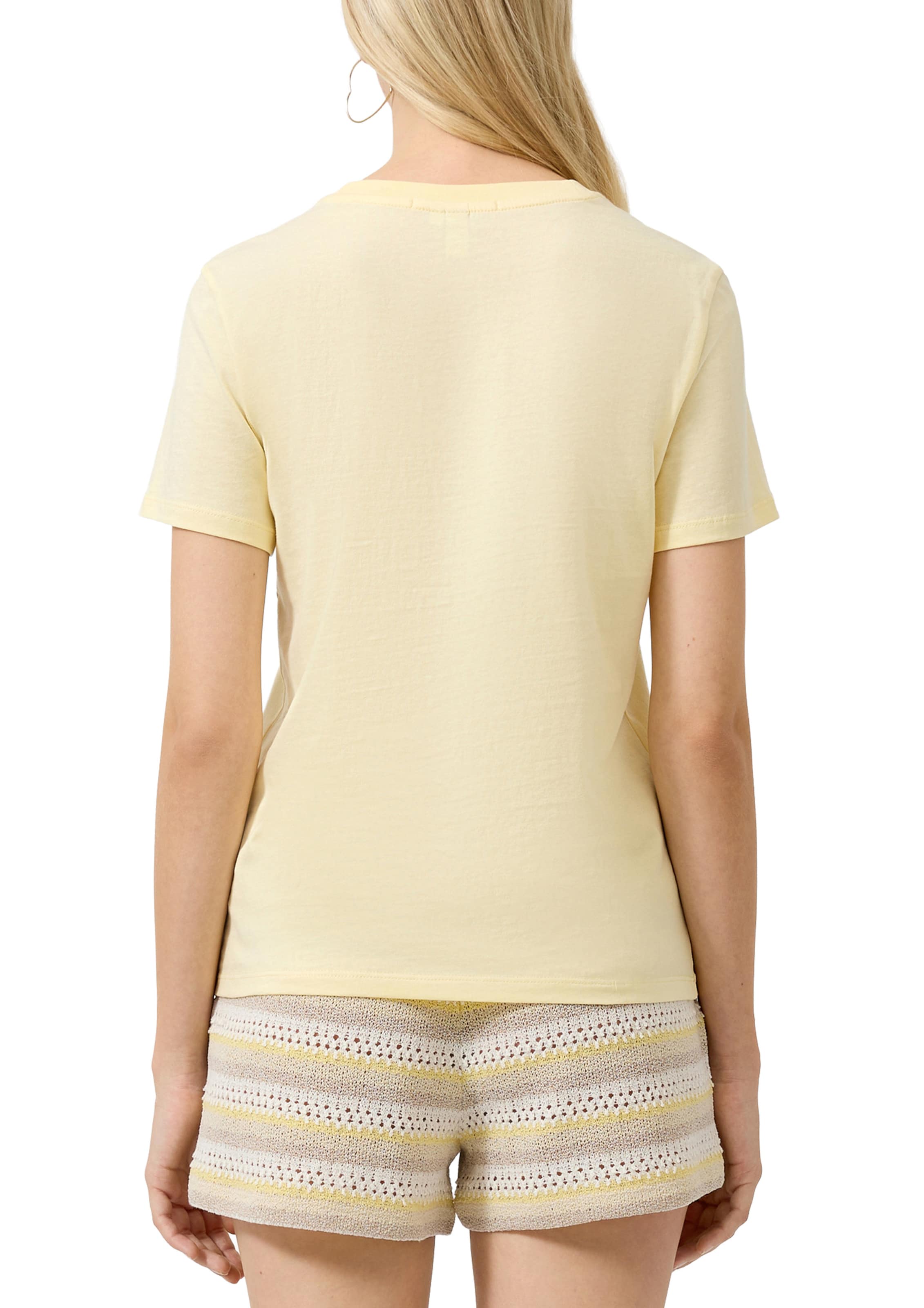T-shirt QS en jaune