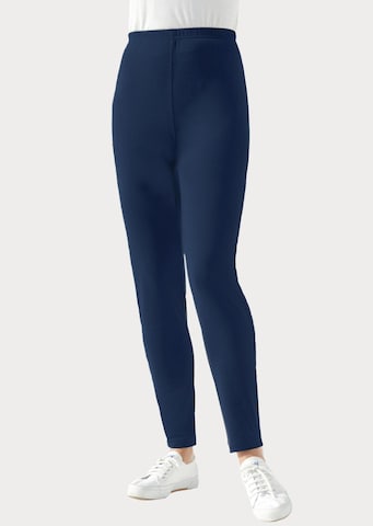 Goldner Skinny Leggings in Blauw: voorkant