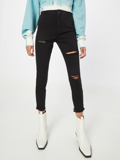 HOLLISTER Jeans in Black denim, View model