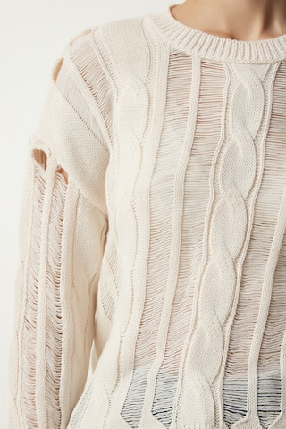 Happiness İstanbul Trui in Beige