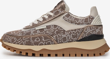 Sneaker bassa 'Grommi 02' di Floris van Bommel in marrone: frontale