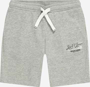 Jack & Jones Junior - regular Pantalón 'ANDY' en gris: frente